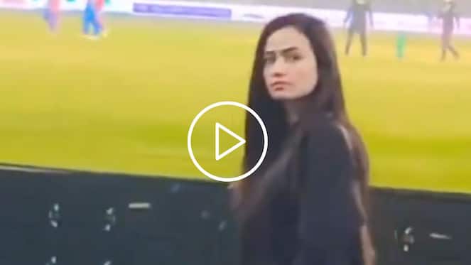 [Watch] 'Sania Mirza'- Pakistan Fans Shout At Shoaib Malik’s 3rd Wife Sana Javed During PSL